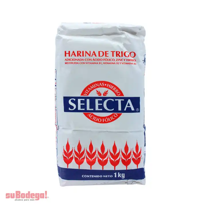 Harina de Trigo Selecta 1 kg. | suBodega! alcanza para más