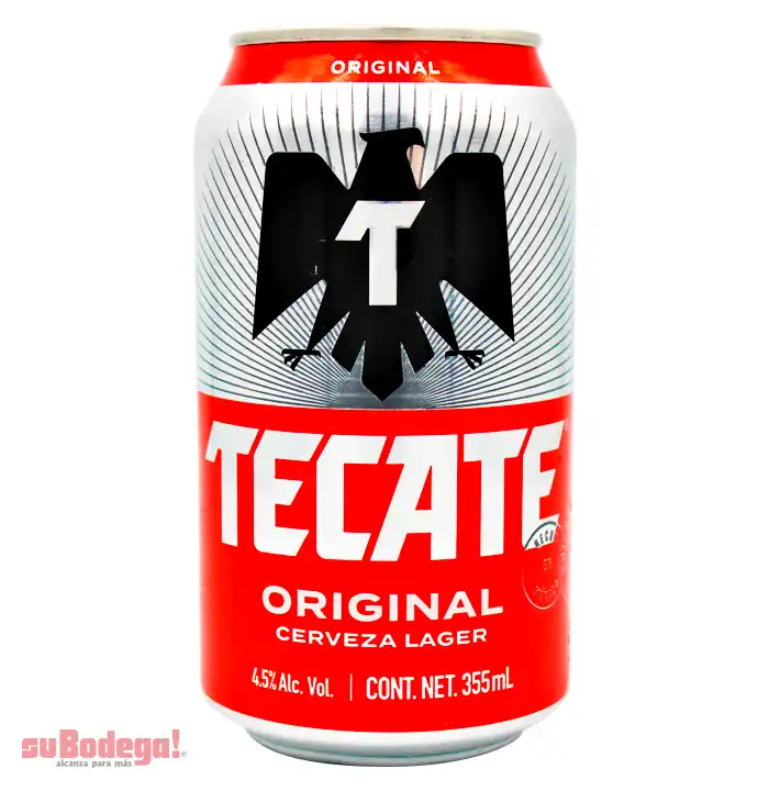 Cerveza Tecate 355 ml.