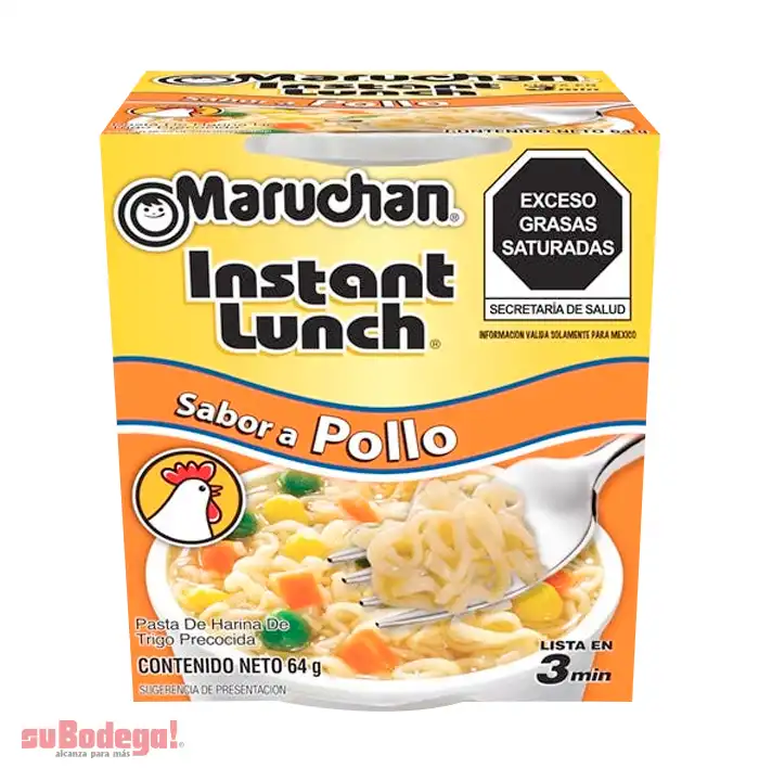 Sopa Maruchan Pollo 64 gr.