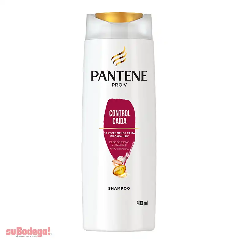 Shampoo Pantene Control Caída 400 ml.