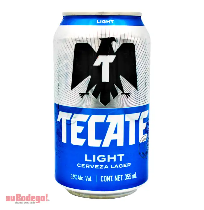Cerveza Tecate Light 355 ml.