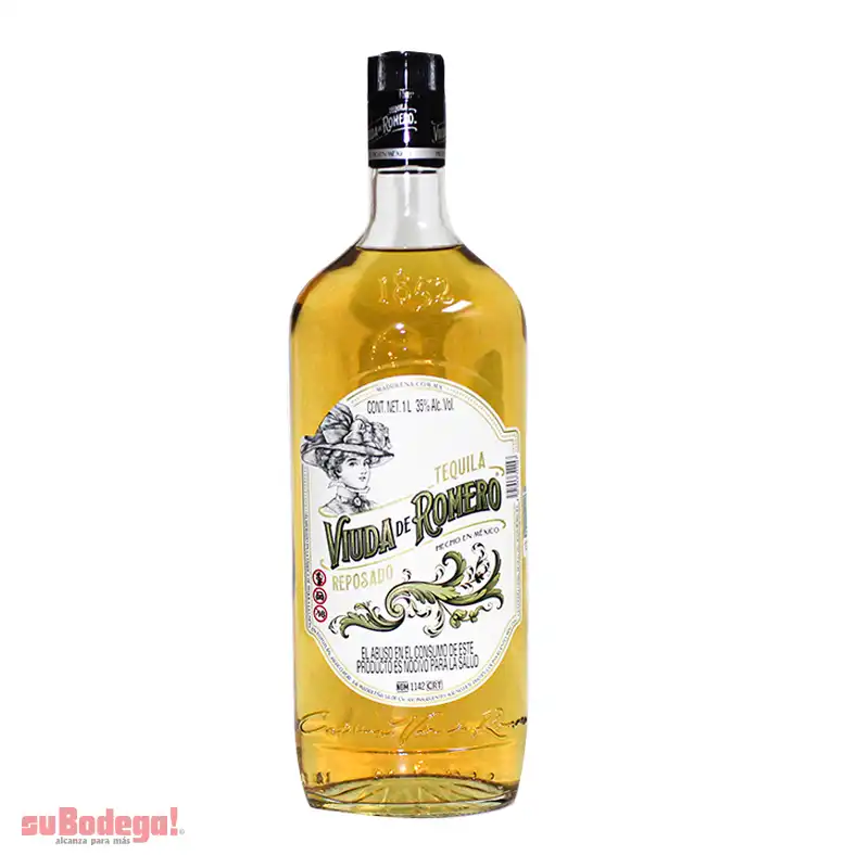 Tequila Viuda de Romero Reposado 1 Lt.