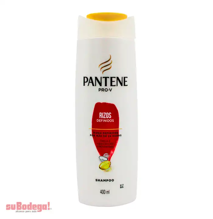 Shampoo Pantene Rizos Definidos 400 ml.