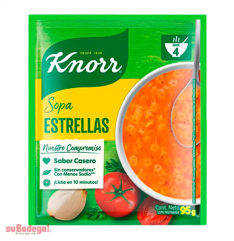 Sopa Knorr Estrella 95 gr.