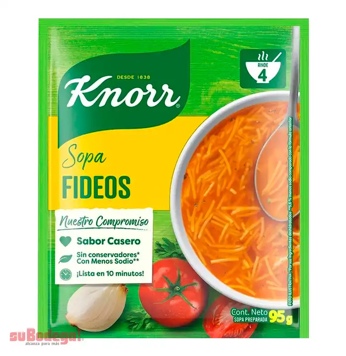 Sopa Knorr Fideo 95 gr.