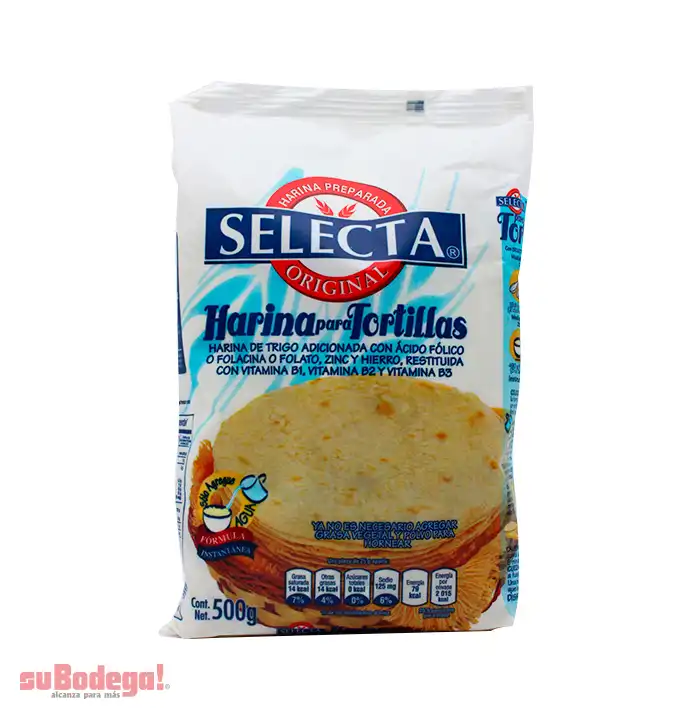 Harina para Tortilla Selecta 500 gr.