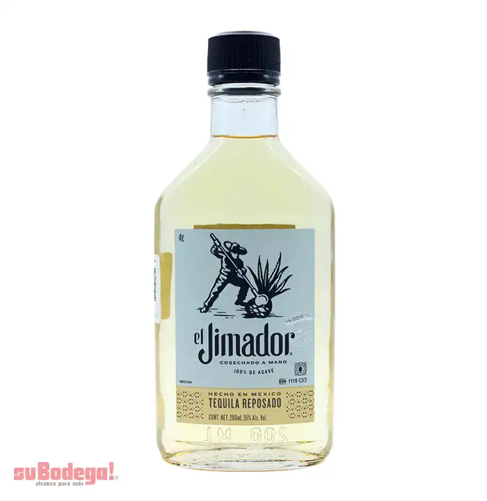 Tequila El Jimador Reposado 100% Agave 200 ml.