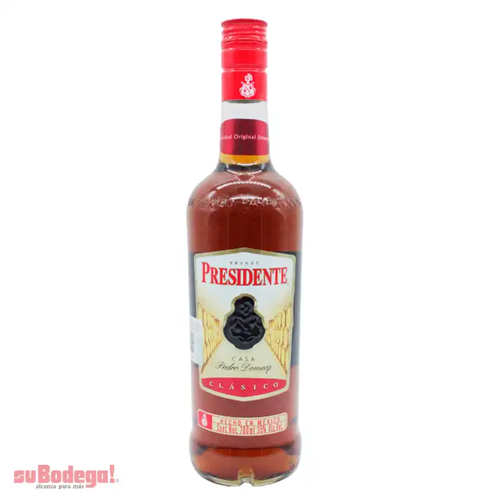 Brandy Domecq Presidente Clásico 700 ml.