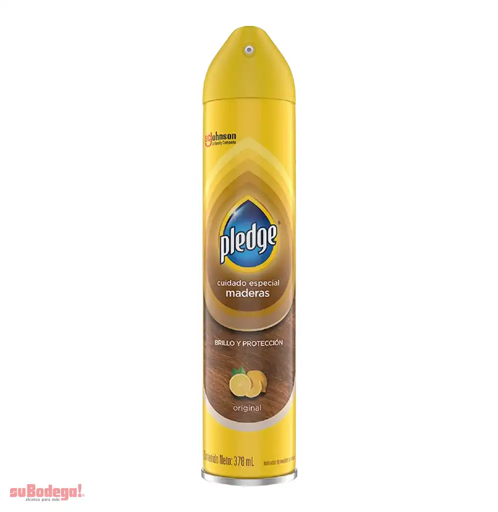 Limpiador Pledge Maderas Blem Aerosol 333 gr.
