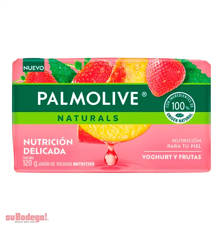 Jabón de Tocador Palmolive Yoghurt & Fruits 120 g