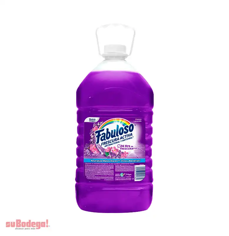 Limpiador Fabuloso Lavanda 5 lt.