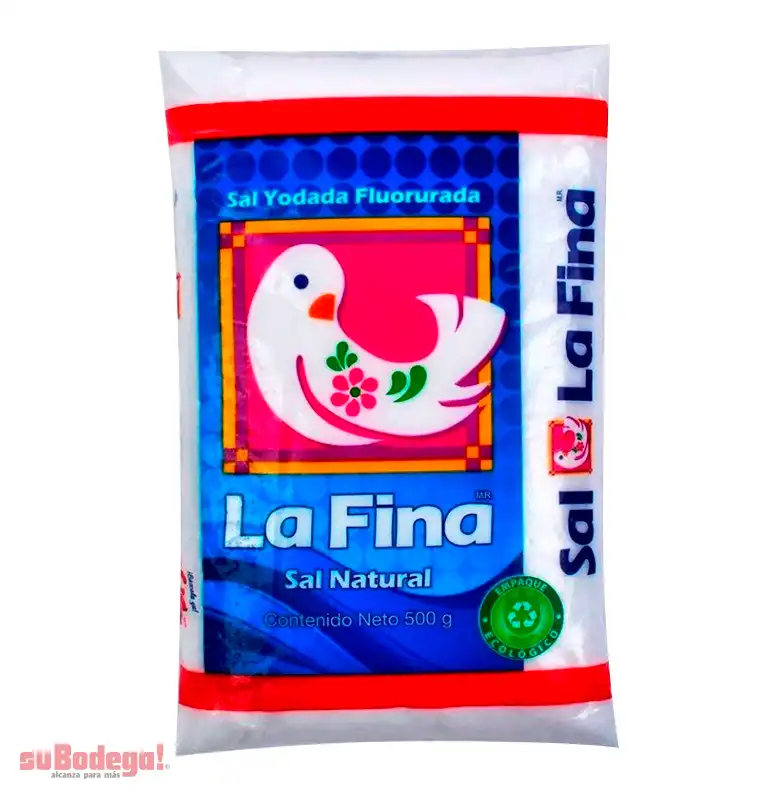 Sal La Fina Bolsa 500 gr.