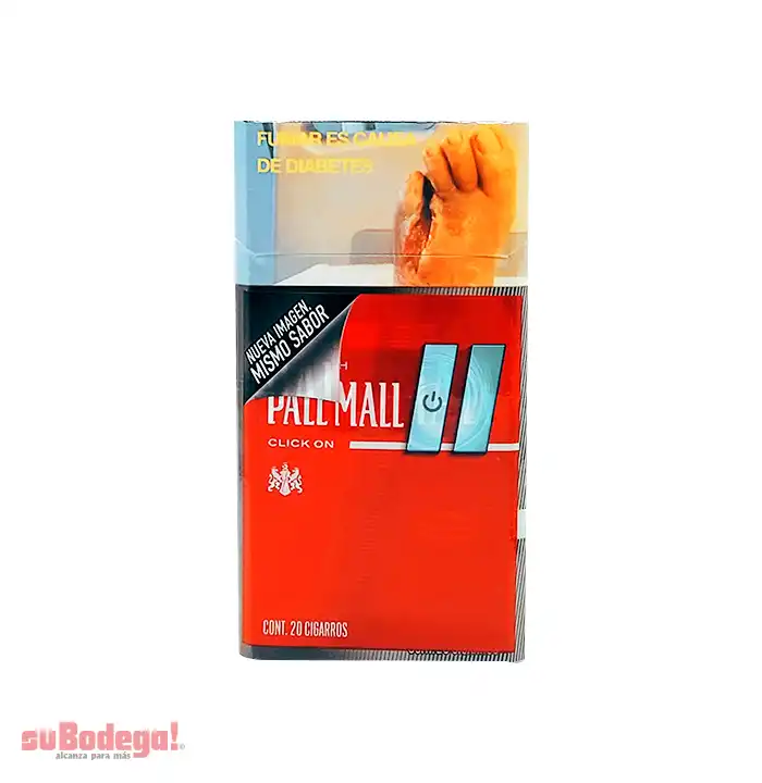 Cigarros Pall Mall Rojo XL 1 Cajetilla