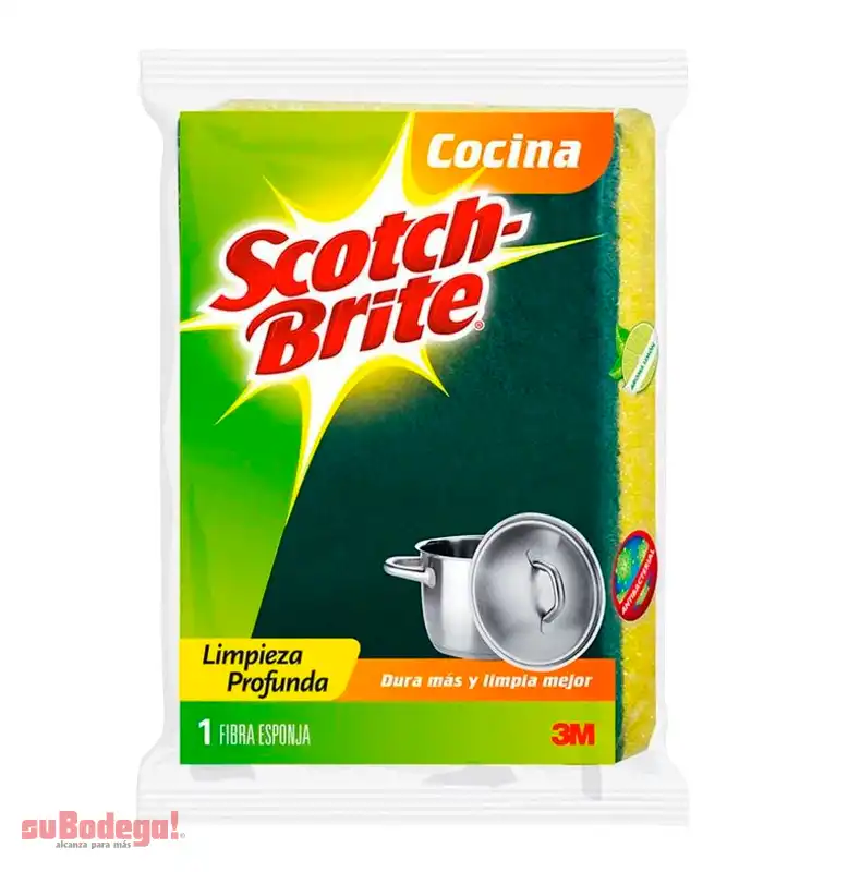 Fibra Scotch Brite Mi Fibra Esponja Mediana pz.