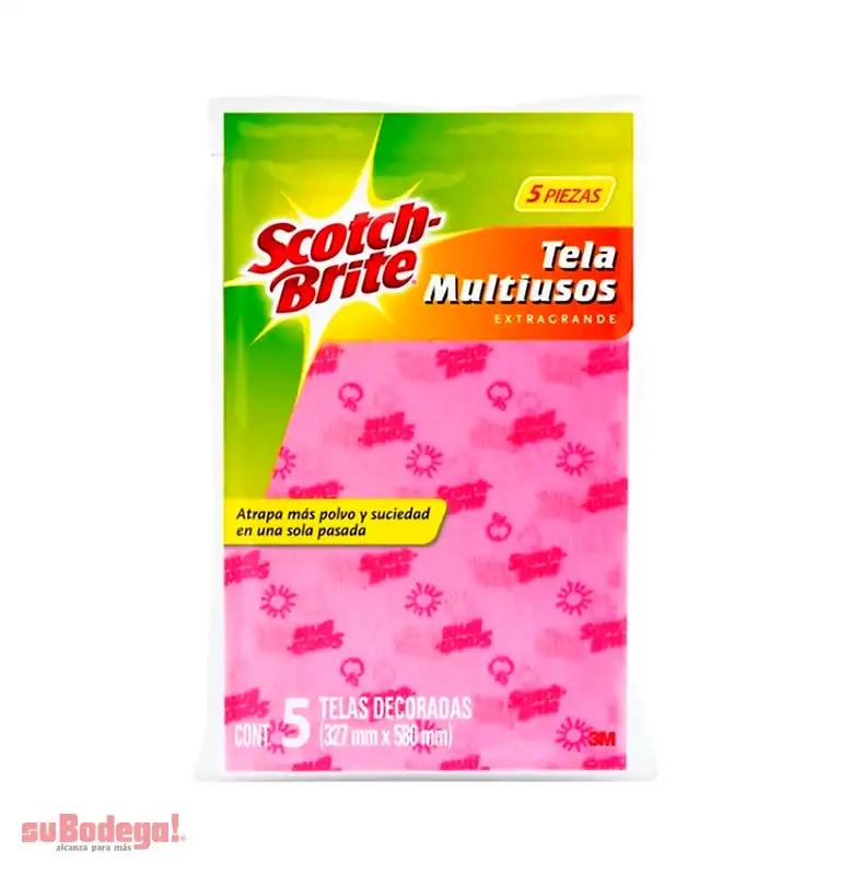 Tela Multiusos Scotch Brite Mi Tela 3 pz.