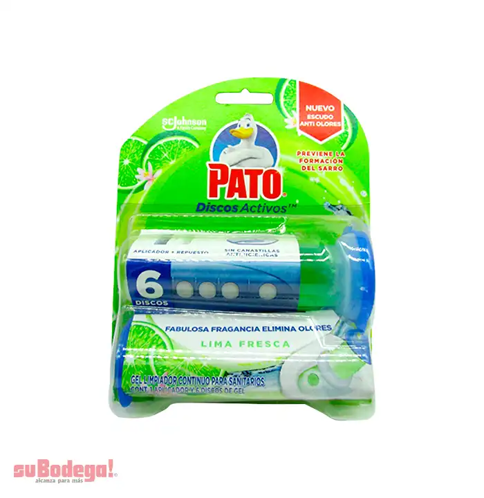 Discos Activos Pato Lima Fresca 36 ml.