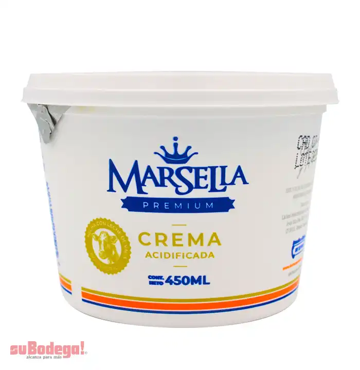 Crema Marsella Ácida 450 ml.