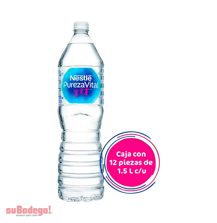 Agua Natural Pureza Vital 1.5 lt.