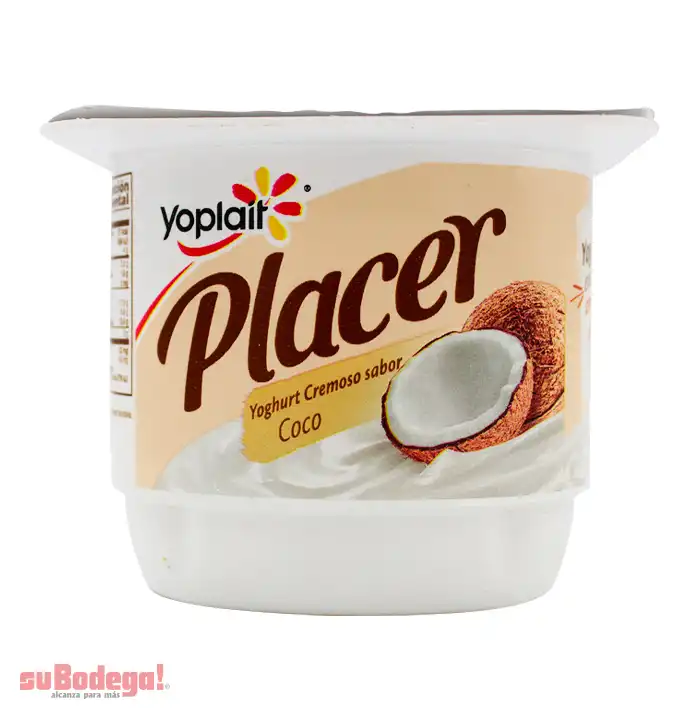 Yoghurt Yoplait Placer Coco 145 gr.