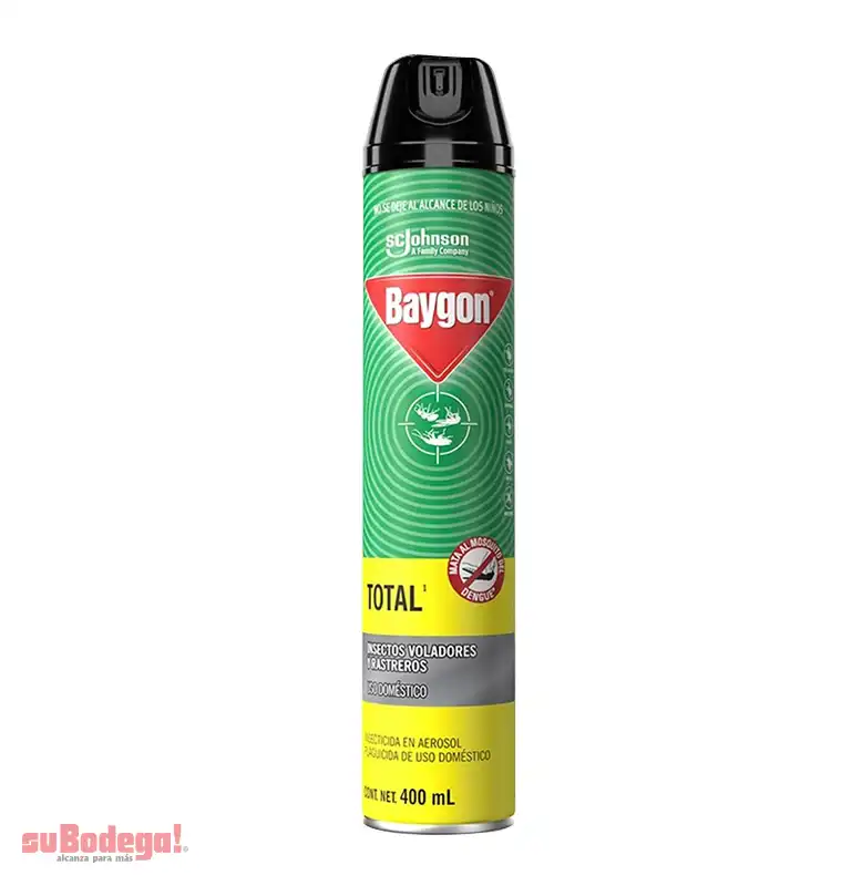 Insecticida Baygón Total 400 ml.