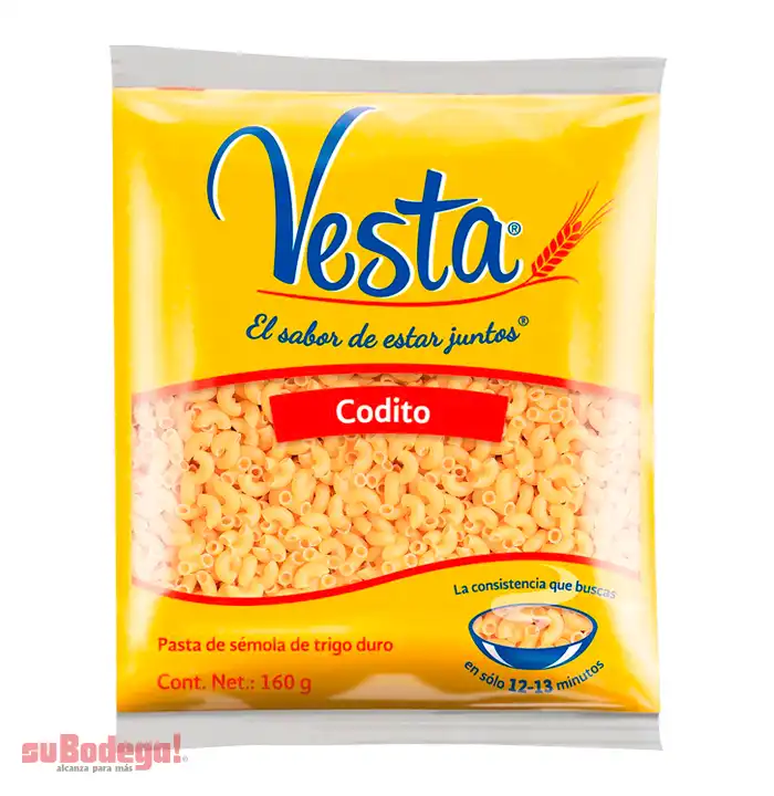 Pasta Vesta Codito 160 gr.