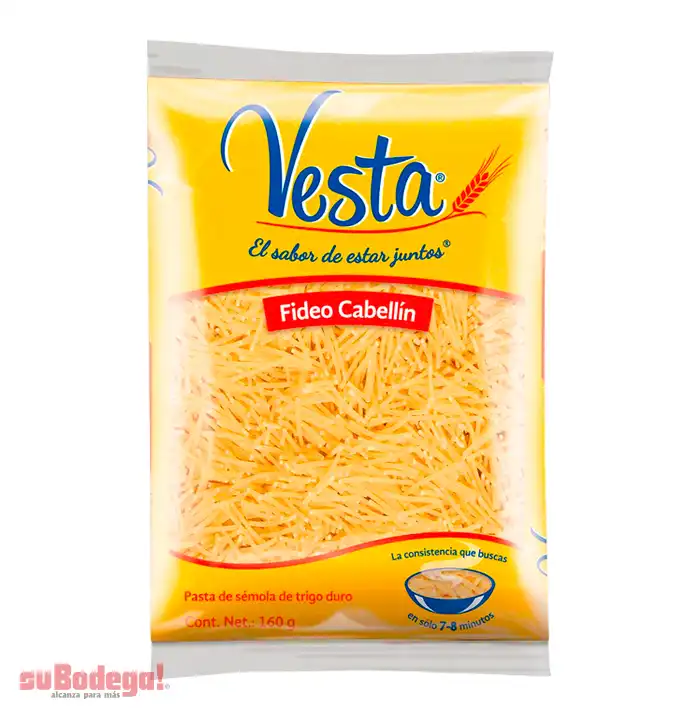 Pasta Vesta Fideo Cabellin 160 gr.