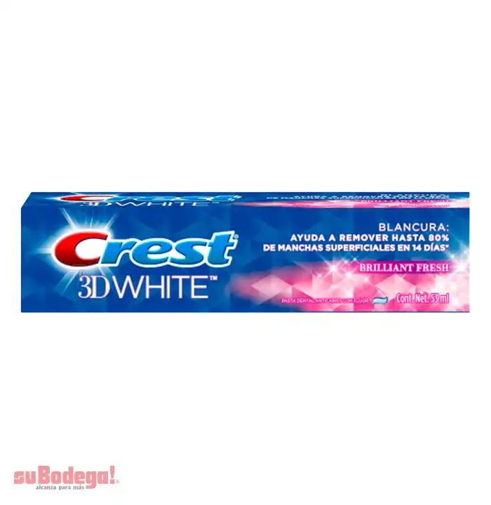 Crema Dental Crest 3D White 53 ml.