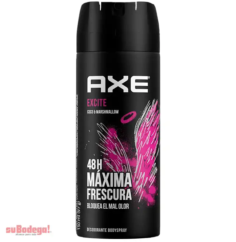 Desodorante Axe Excite Hombre Aerosol 96 gr.