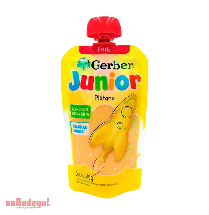 Gerber Junior Plátano Pouch 110 gr.