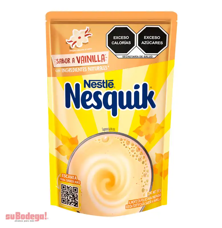 Nesquik Vainilla Doy Pack 357 gr.