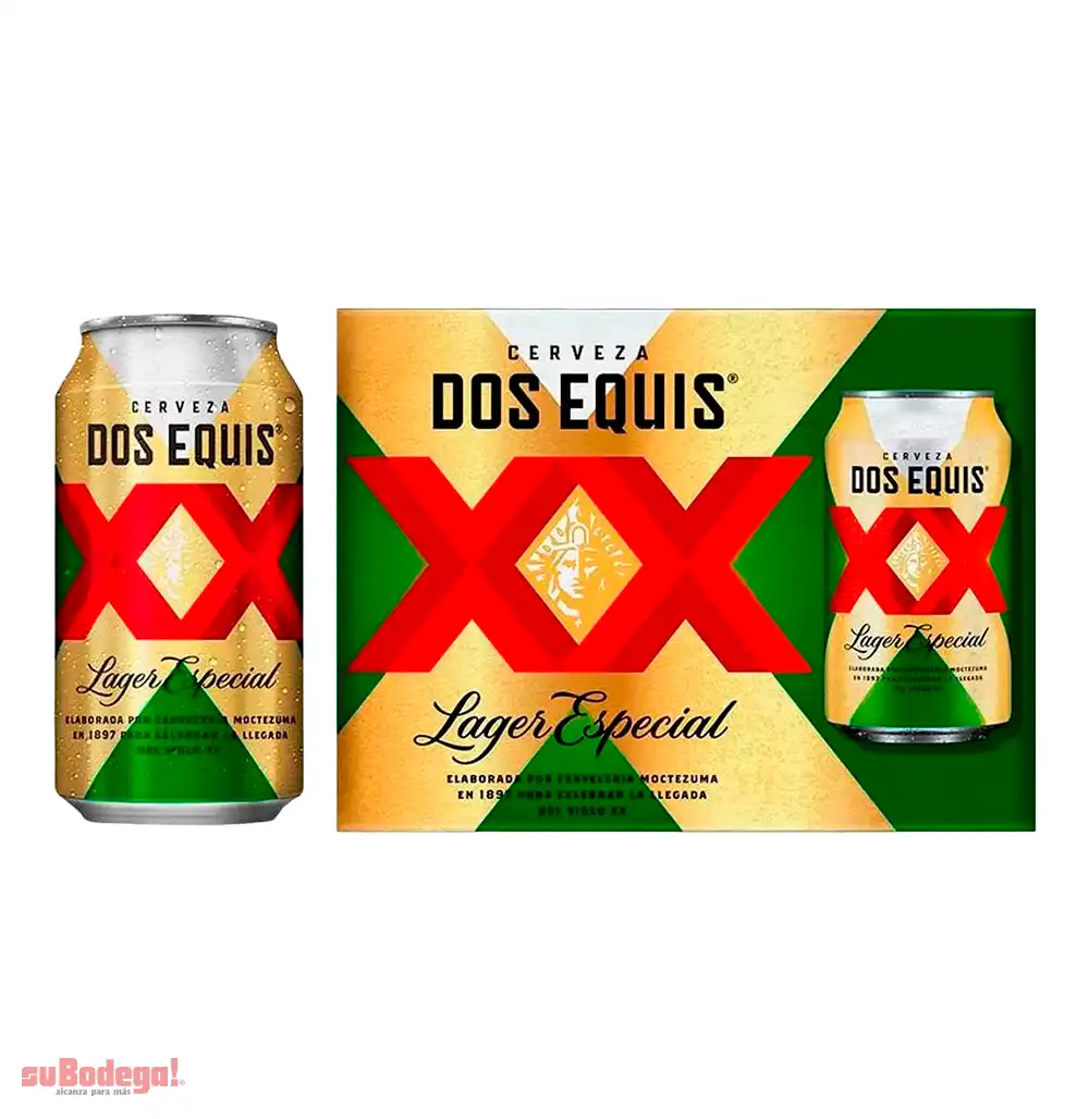 Cerveza XX Lager Lata 12/355 Ml.