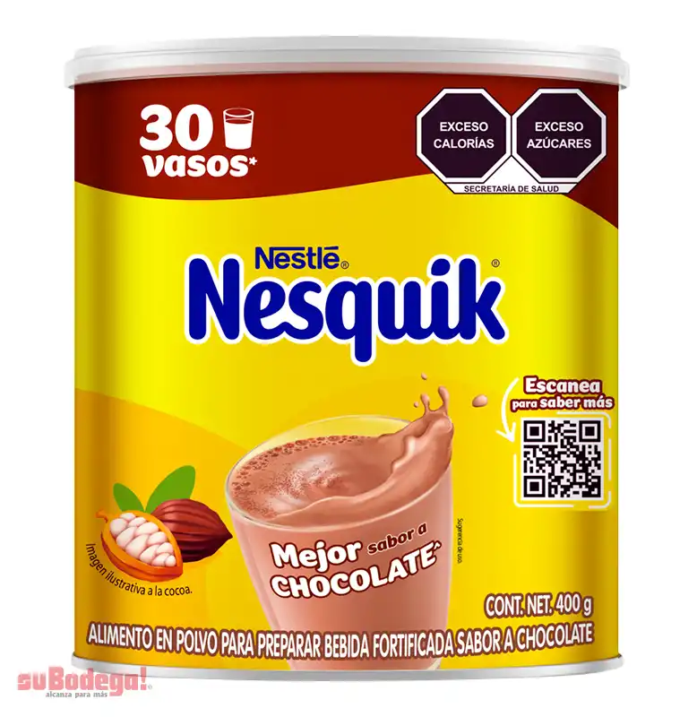 Nesquik Chocolate Lata 400 gr.