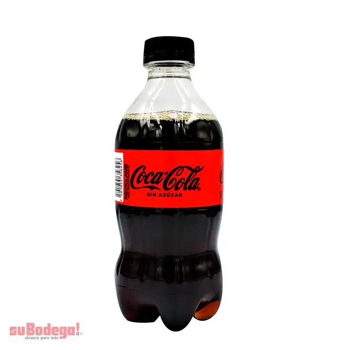 Refresco Coca Cola sin Azúcar Pet 355 ml.