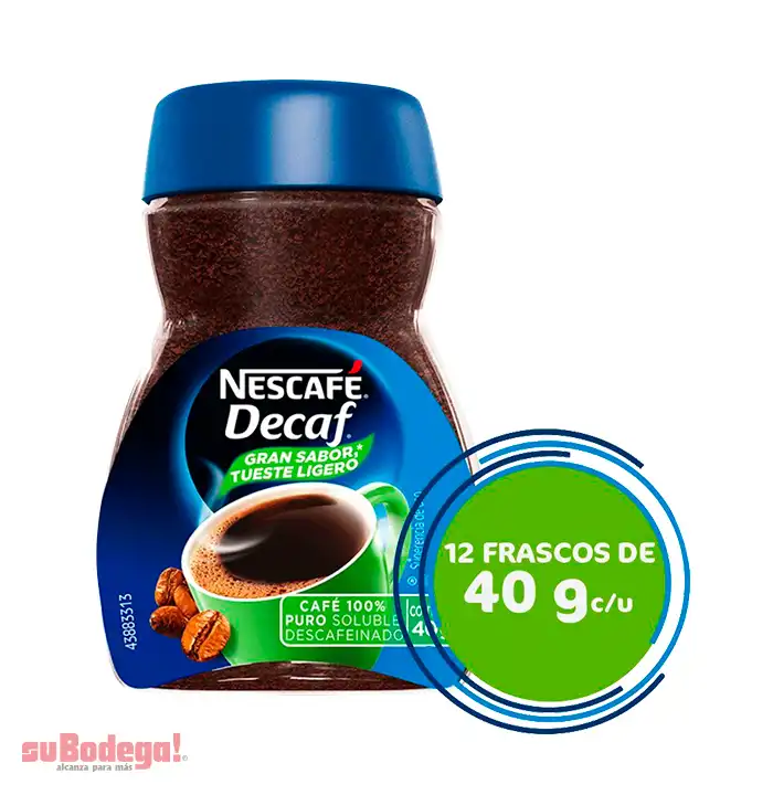 Café Nescafé Decaf 40 gr.