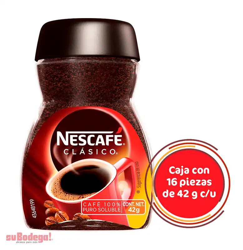 Café Nescafé Clásico 42 gr.