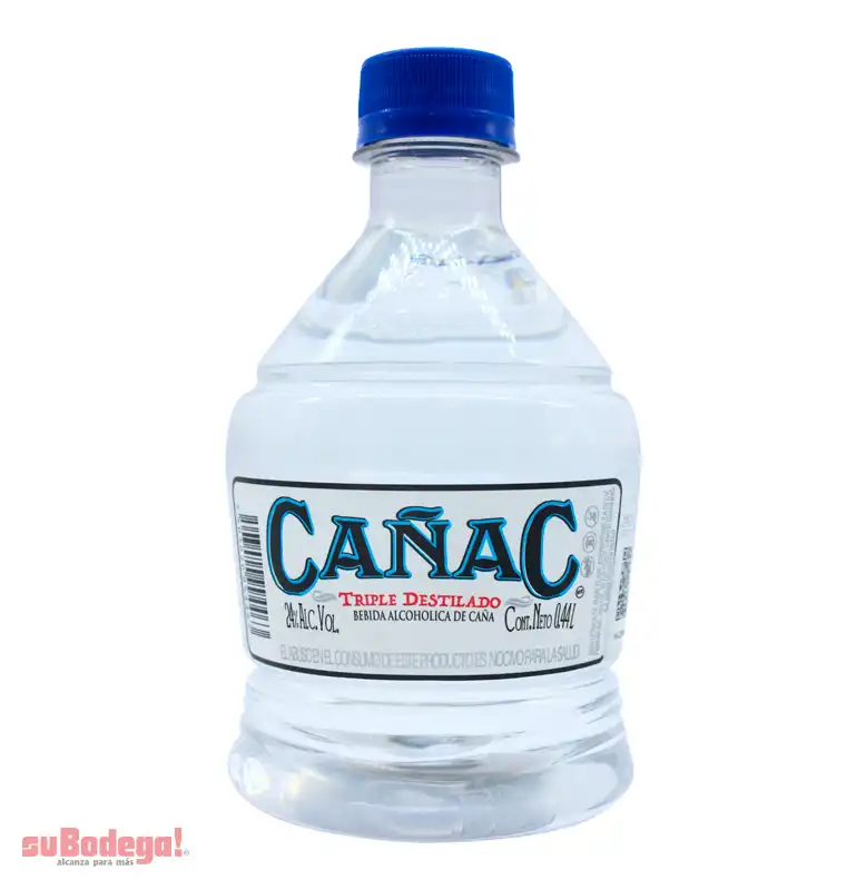 Aguardiente Cañac Blanco 440 ml.