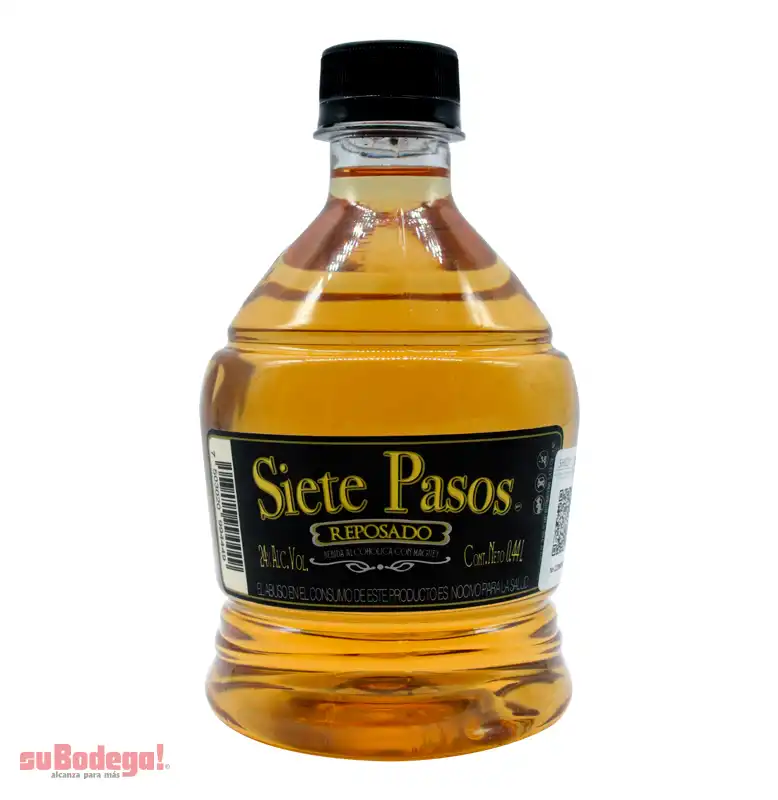 Destilado de Maguey Oro Siete Pasos 440 ml.