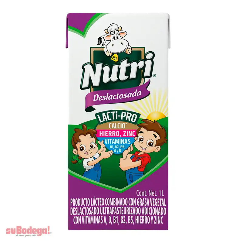 Producto Lácteo Nutrileche Deslactosado 1 lt.