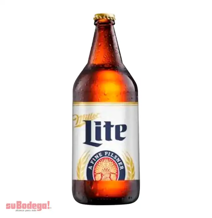 Cerveza Miller Lite Botella 946 ml.