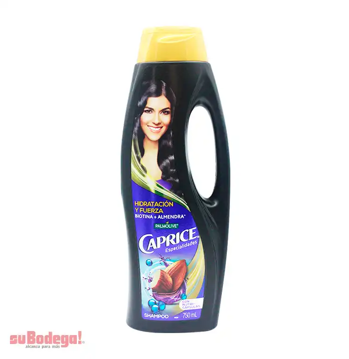 Shampoo Caprice Biotina Almendras 750 ml.