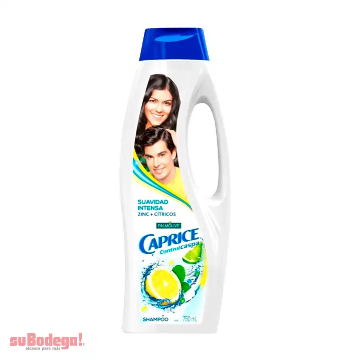 Shampoo Caprice 2 en 1 Control Caspa 750 ml.