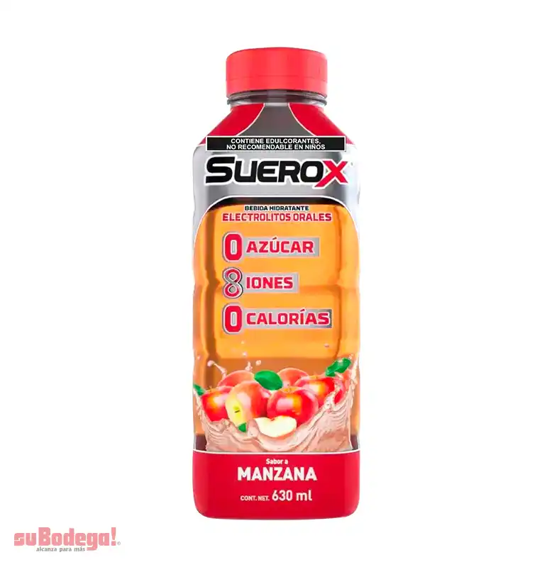 Bebida Suerox Manzana 630 ml.