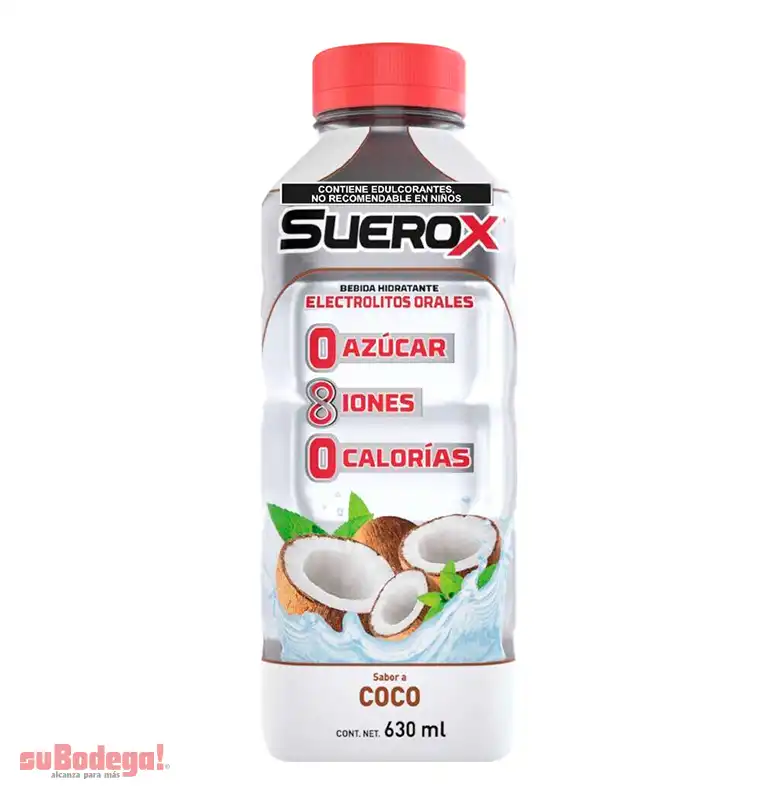 Bebida Suerox Coco 630 ml.