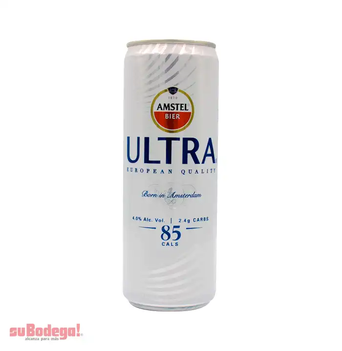 Cerveza Amstel Ultra Lata 355 ml.