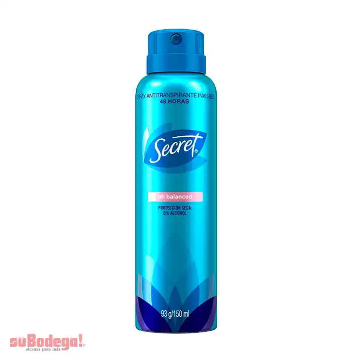 Desodorante Secret Balance Aerosol 93 Gr.