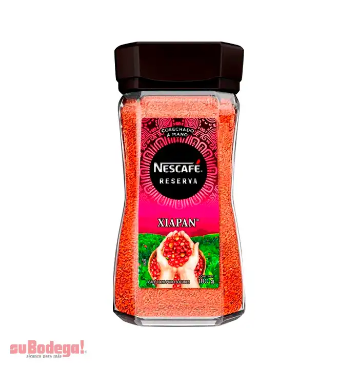 Cafe Nescafé Reserva Mexicana Chiapas 180 Gr.