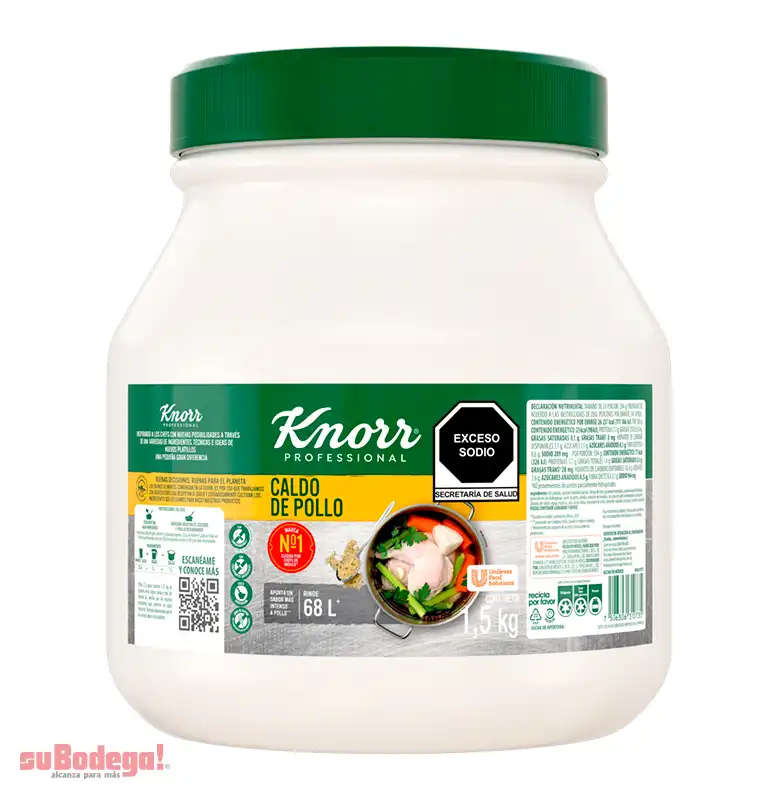 Knorr Professional Caldo de Pollo 1.5 Kg.