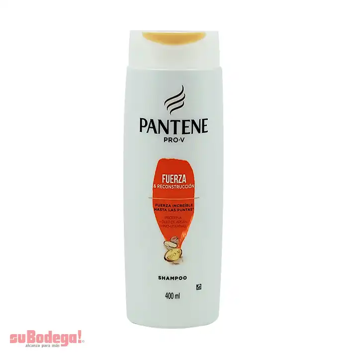 Shampoo Pantene Fuerza y Reconstrucción 400 ml.