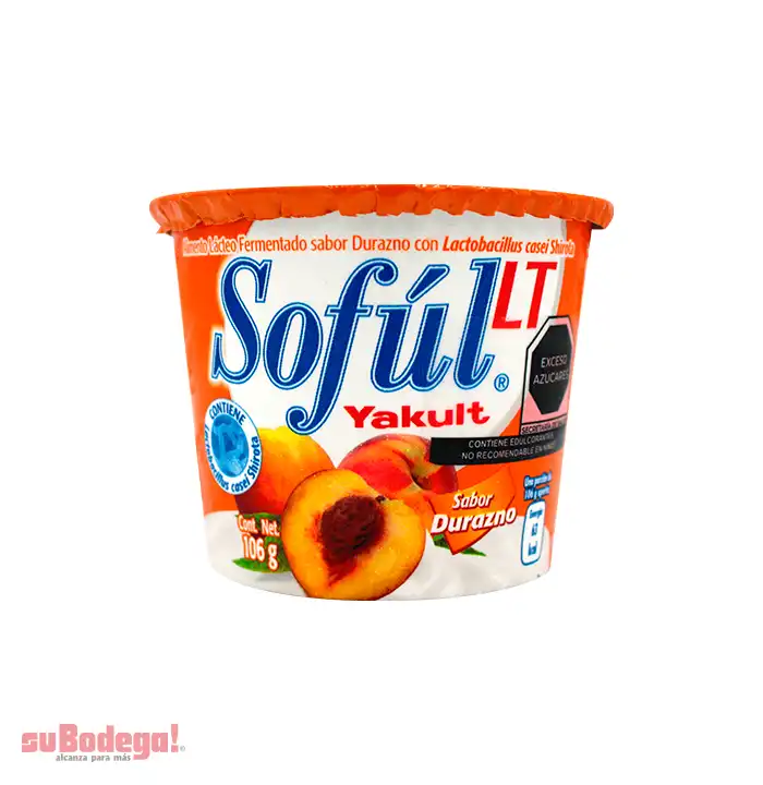 Yoghurt Sofúl Durazno 106 gr.