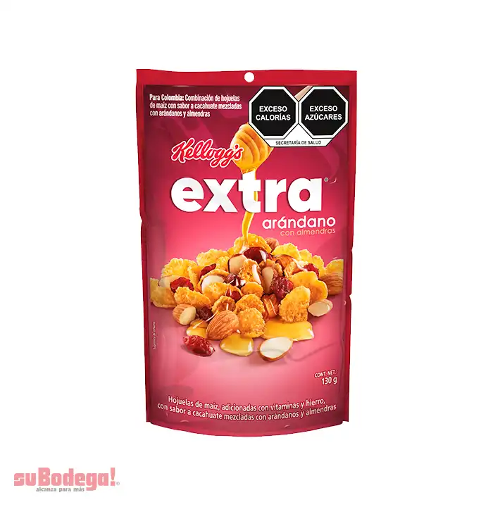 Cereal Kelloggs Extra Arándano 130 gr.